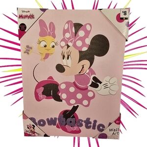 Disney Minnie Mouse Canvas Wall Art for Kids